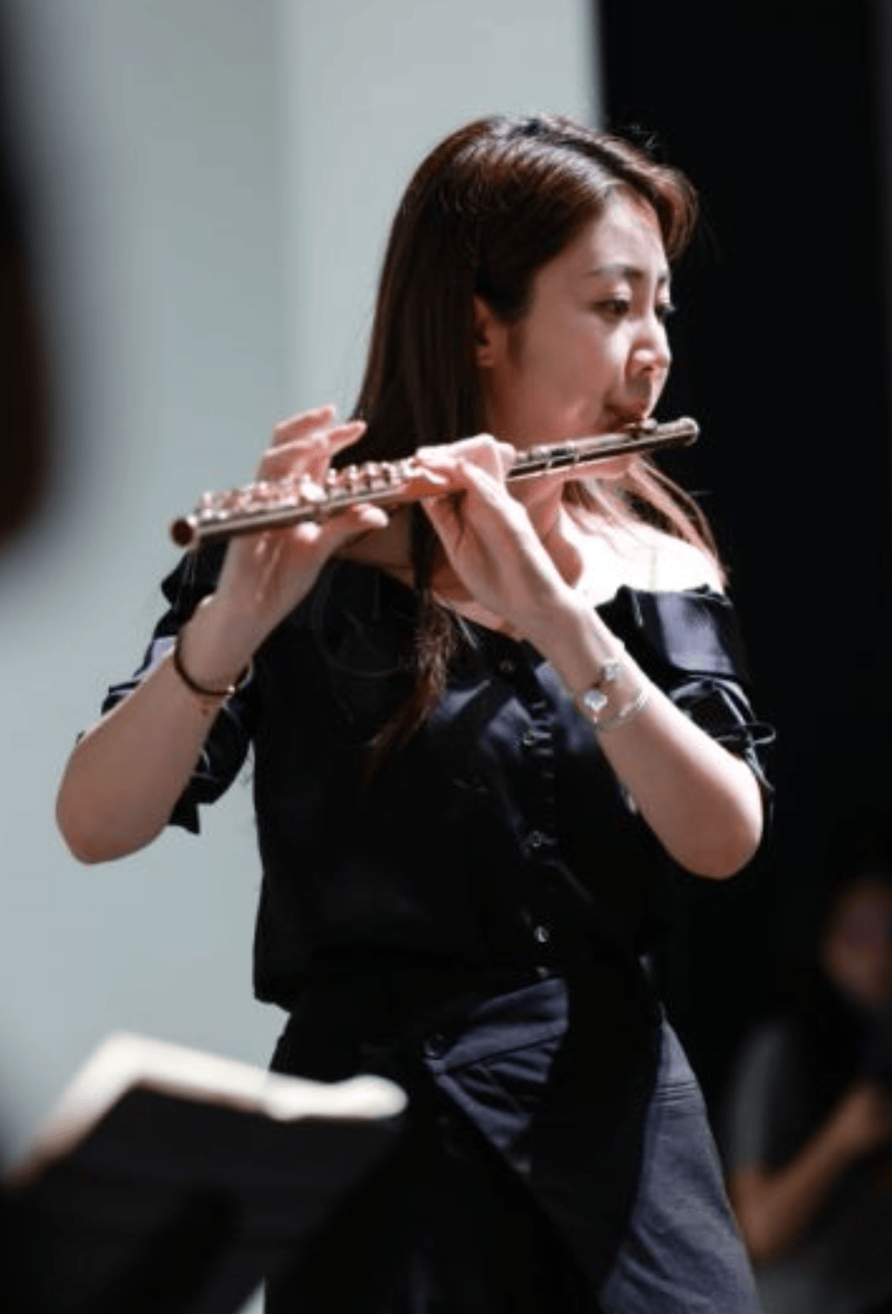 长笛竖琴二重奏奏响美术馆,深圳美术馆秋月乐荟精彩纷呈