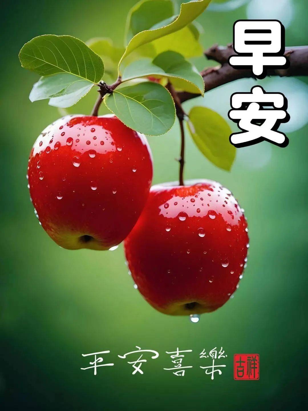 漂亮早安祝福表情包天天顺心如愿家人健康平安