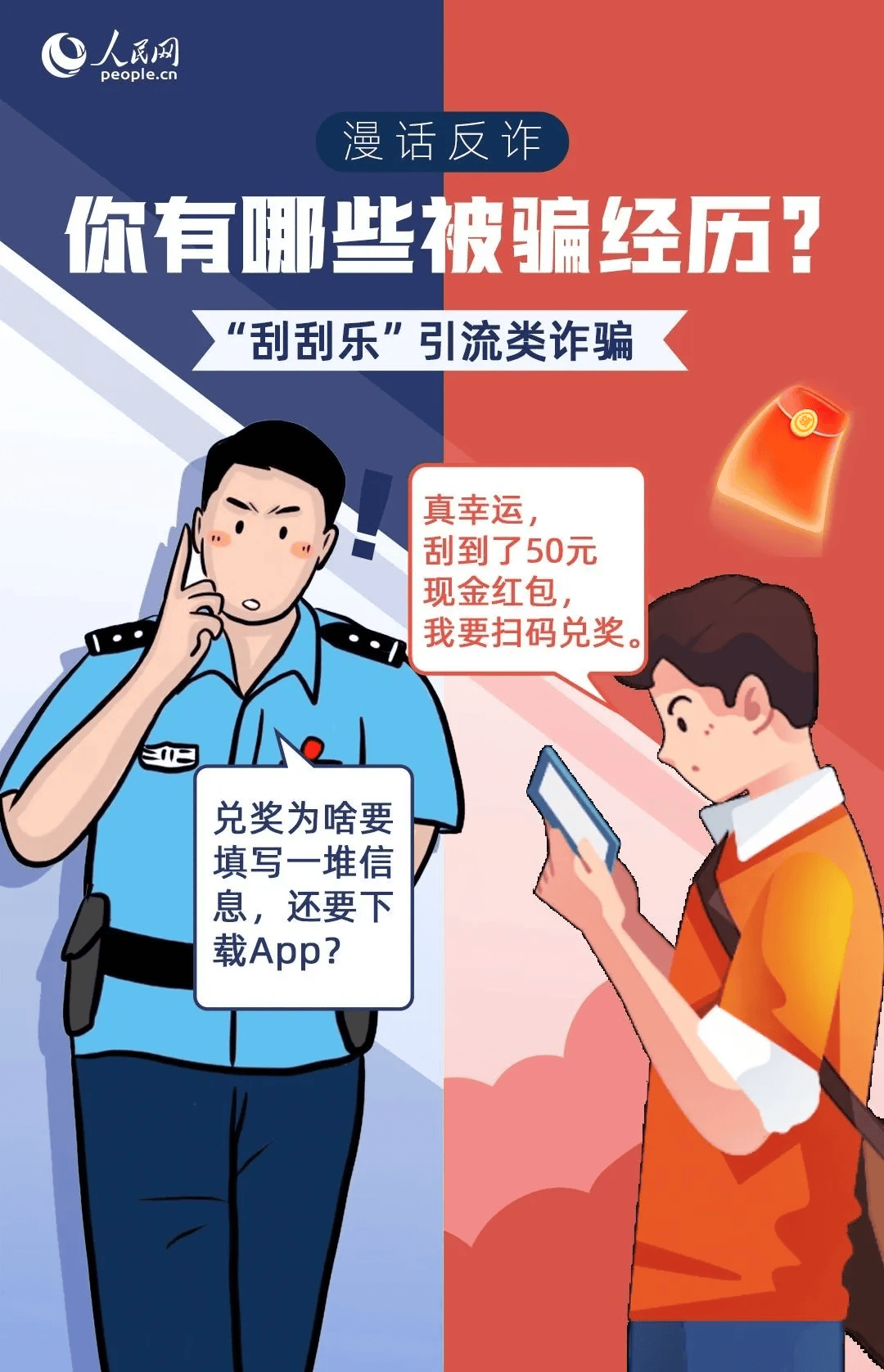 人民网发布“九大防诈布防图”