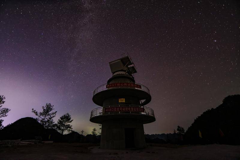 中国天眼的奇幻美景
