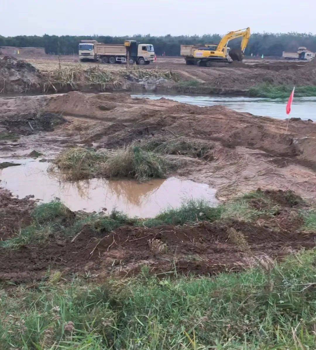据悉，徐水城内大街南延到保定的漕河大桥开工了！_施工_往来_国道