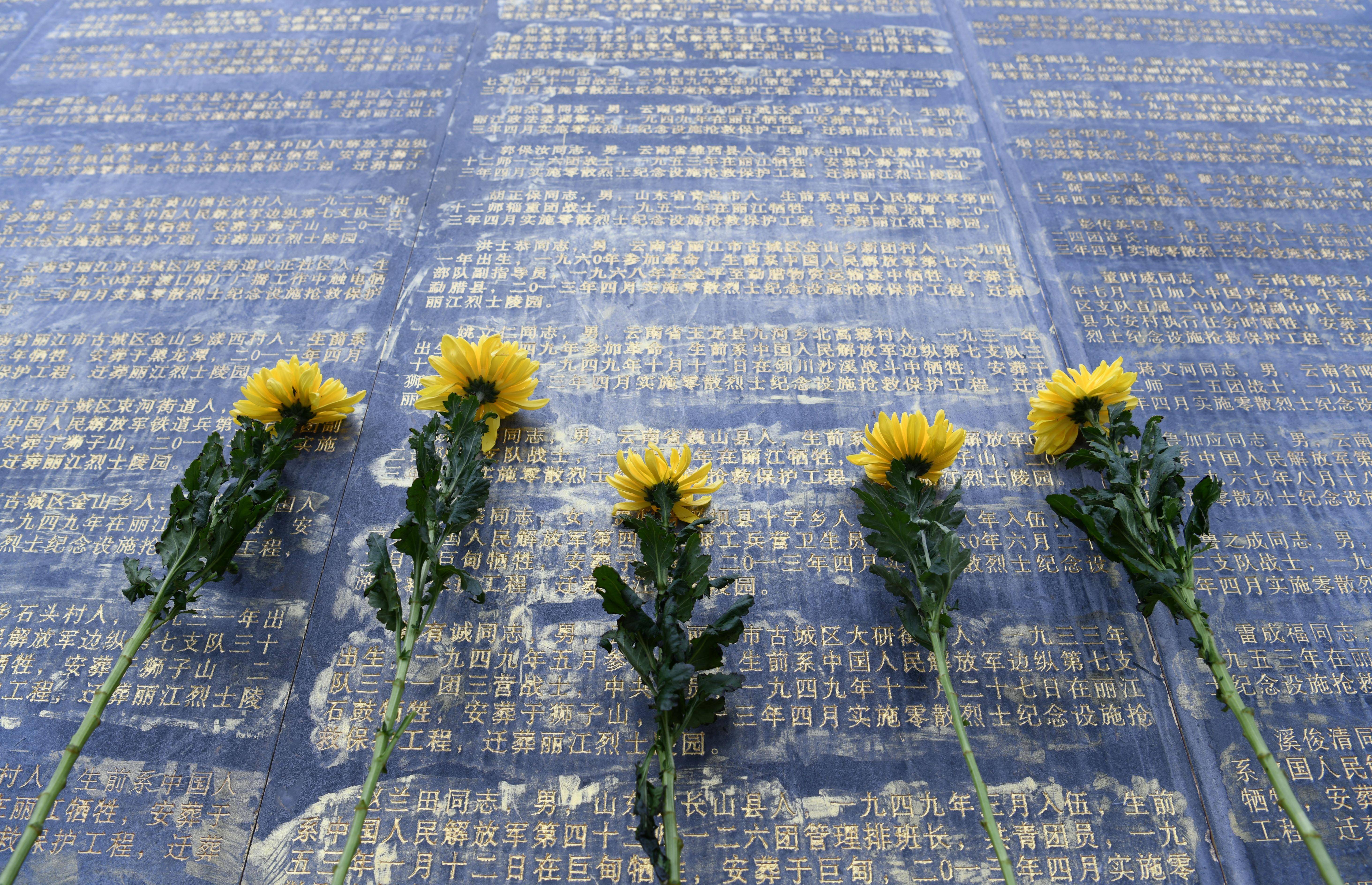 缅怀英烈 致敬英雄#