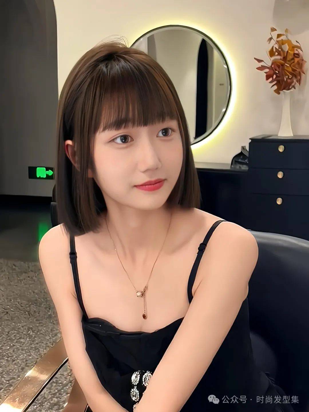 最简单的短发