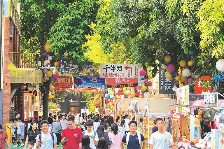 国庆假期佛山文旅市场兴旺 餐饮消费火热