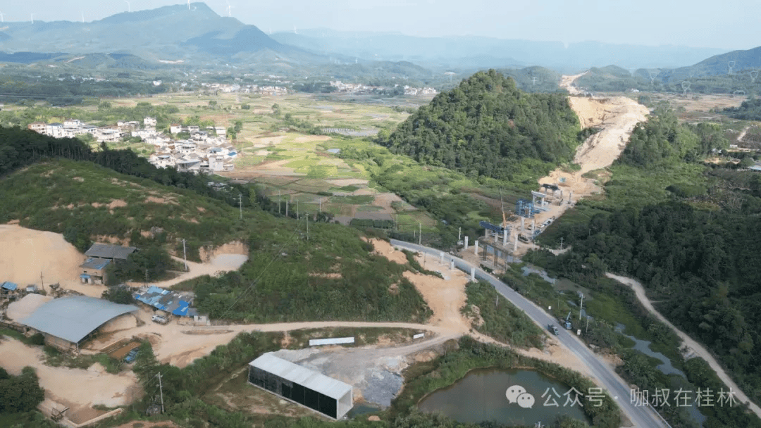 桂林这条高速进展如何?最新航拍来了