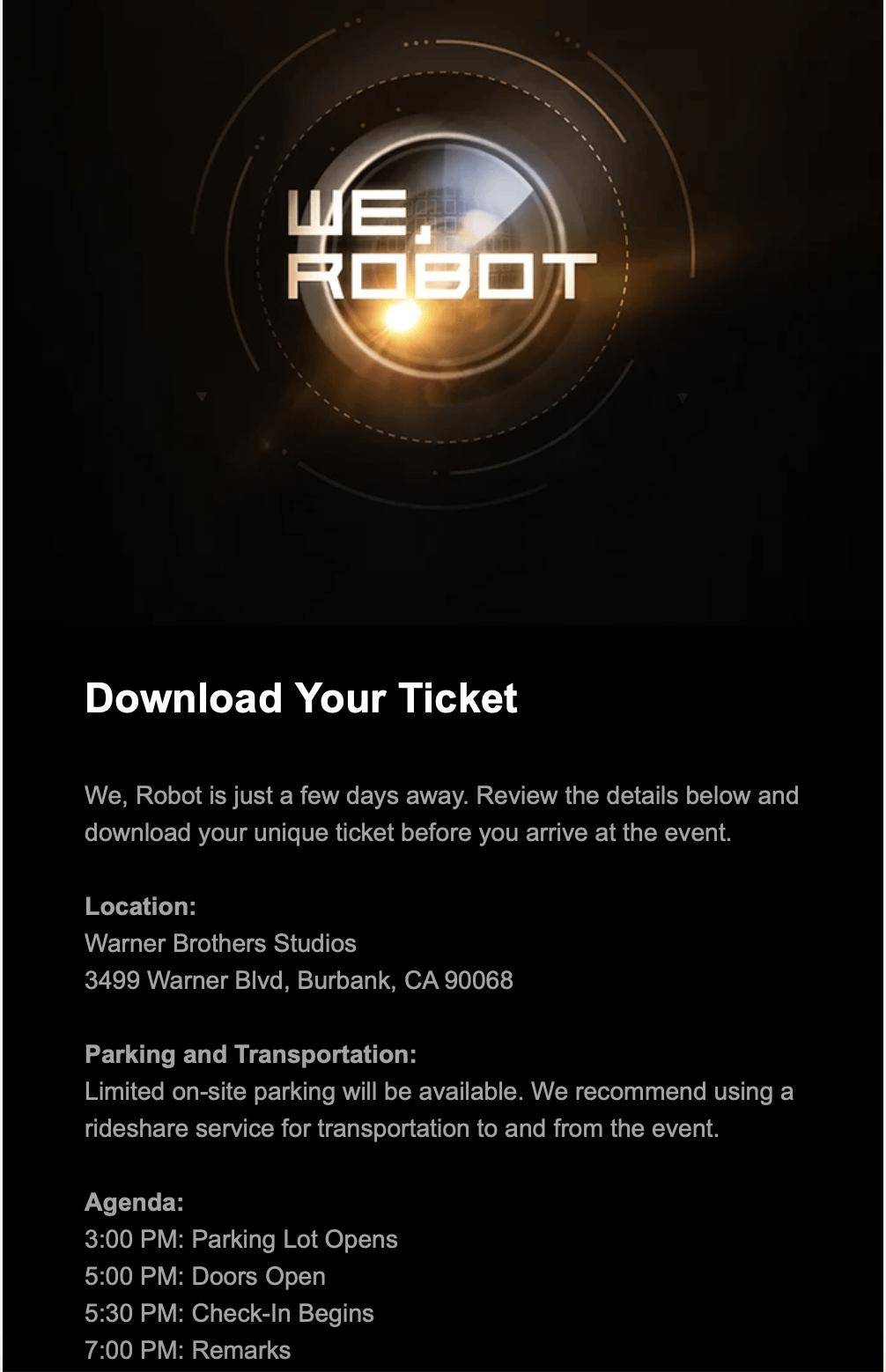 特斯拉 Robotaxi 发布会临近，门票已发出