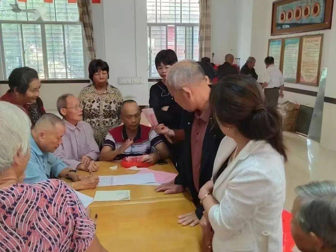 仑苍镇重阳节系列活动温暖老人心_园美村_慰问_南安市