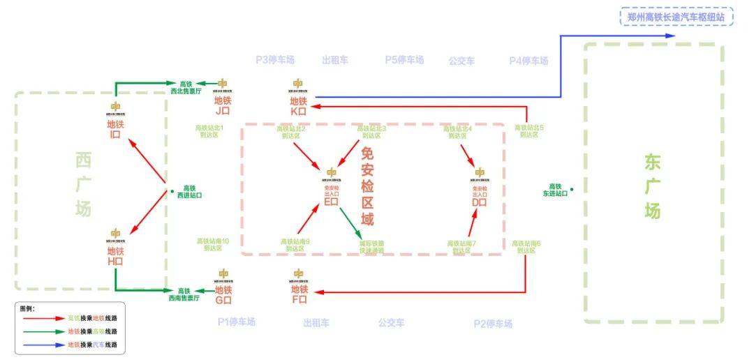 郑州东站检票口示意图图片