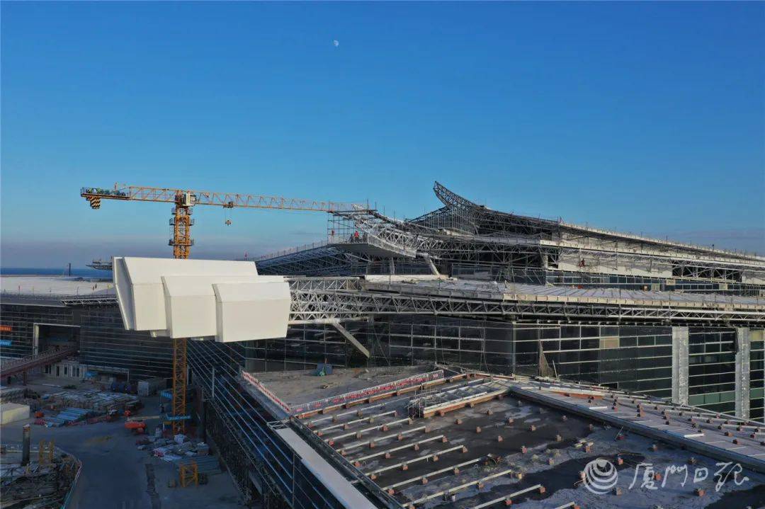 最新进展!厦门翔安机场航站楼正式“亮相”……_建设_厦门市_金门