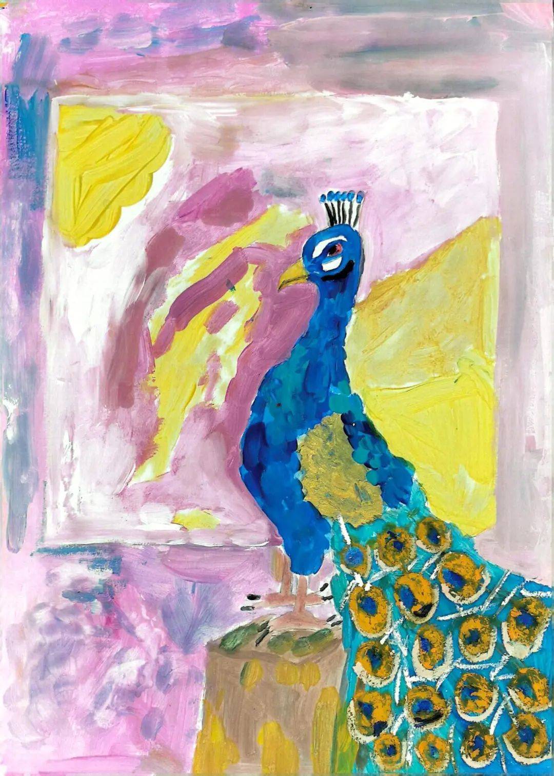 评选公布舞剧孔雀少儿绘画作品征集大赛结果公布啦