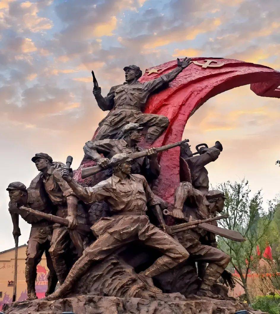 "中央红军在这里打响了长征途中的第一仗,经六战六捷以较小伤亡突破了