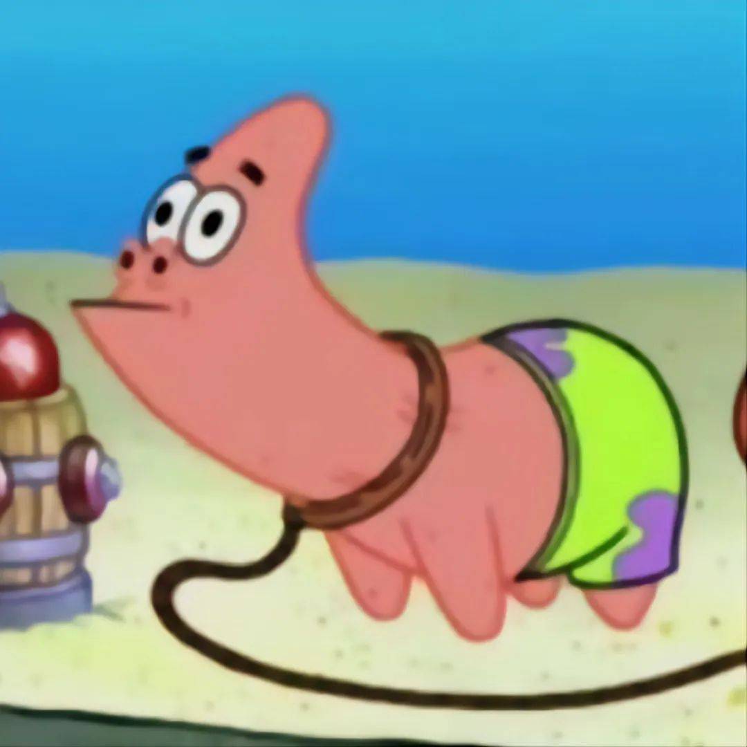 派大星怒吼表情包,抽象的派大星表情包大全