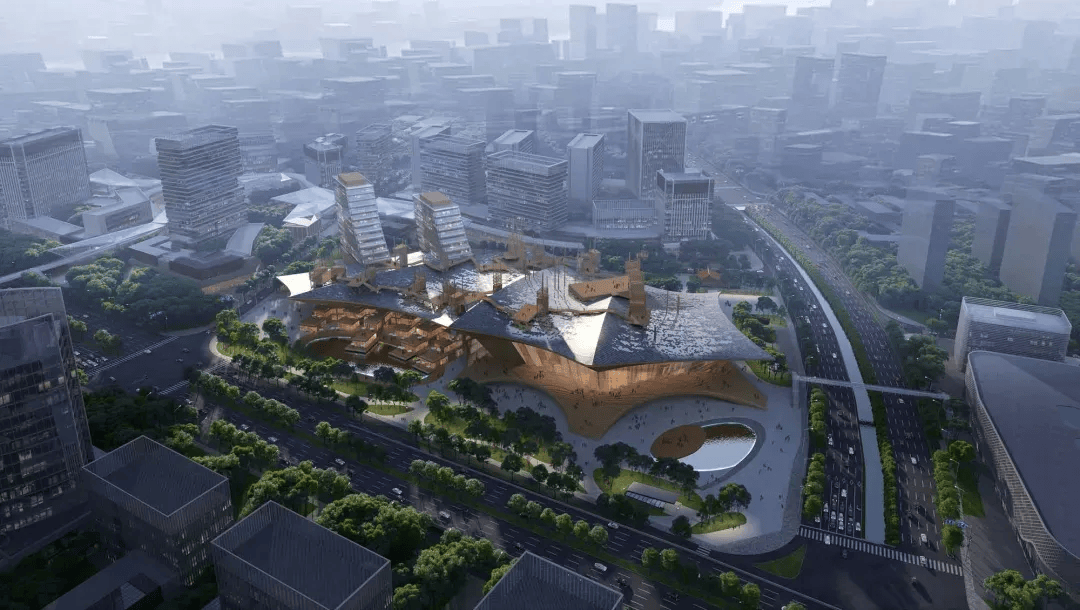 全省首个！泉州中心市区将添新地标！最新效果图曝光！_江南新区_演艺_剧场