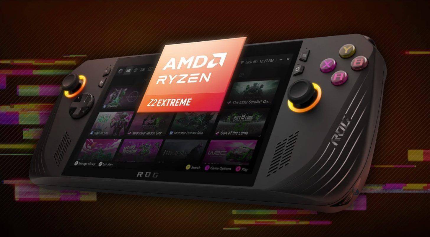 AMD Ryzen Z2 Extreme 掌机 APU 曝光：8 核 CPU