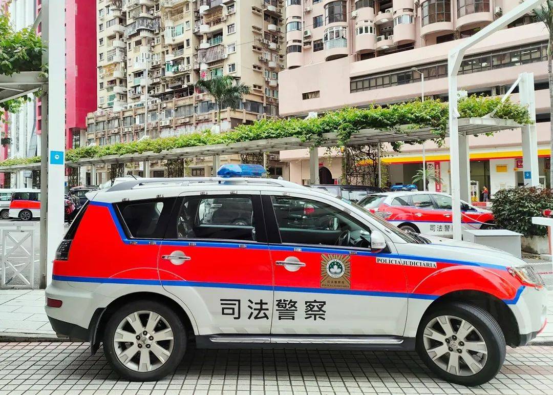 澳门司警警车图片