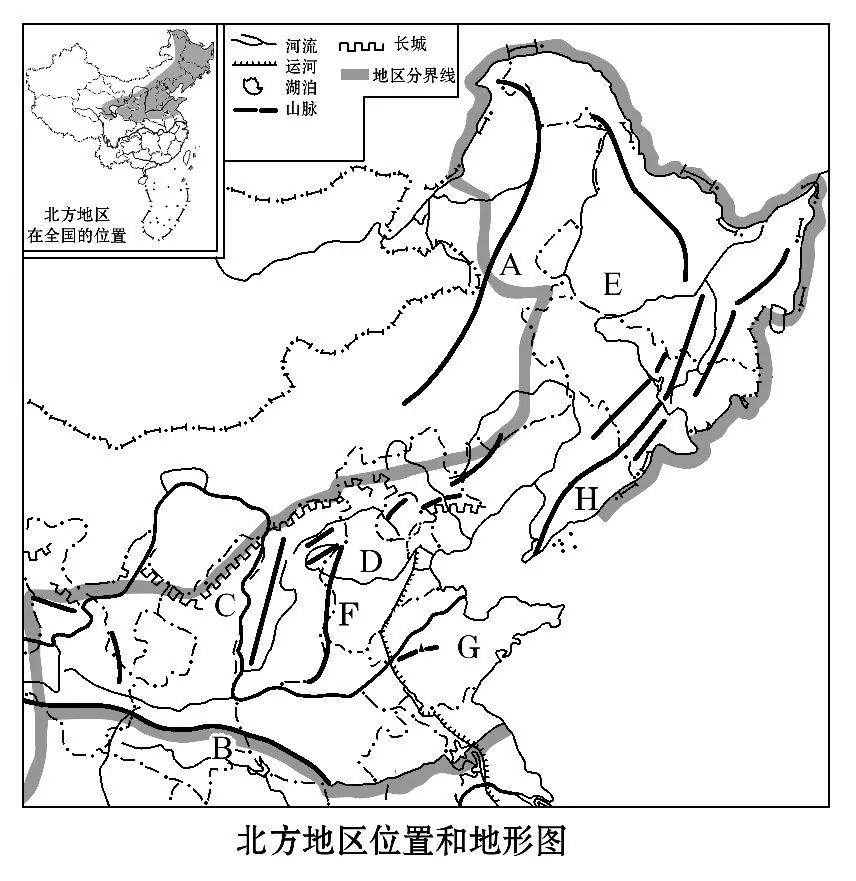 地图中国简笔画 黑白图片