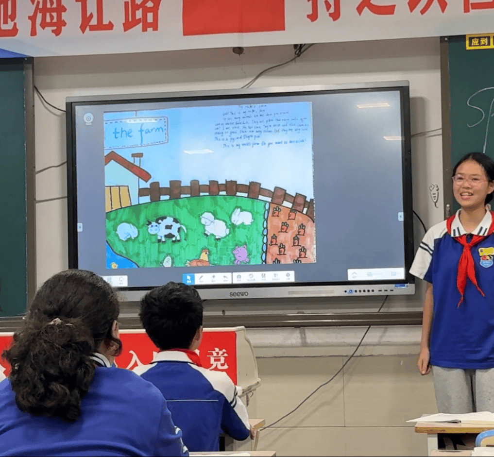 安居育才初中部英语学科演讲活动