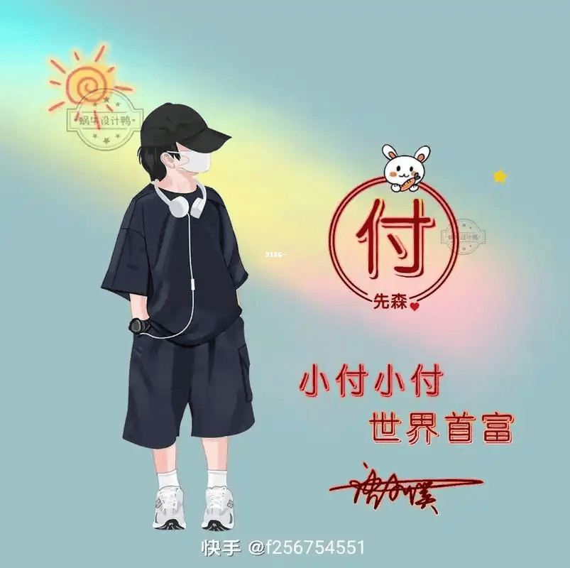 付氏头像男图片