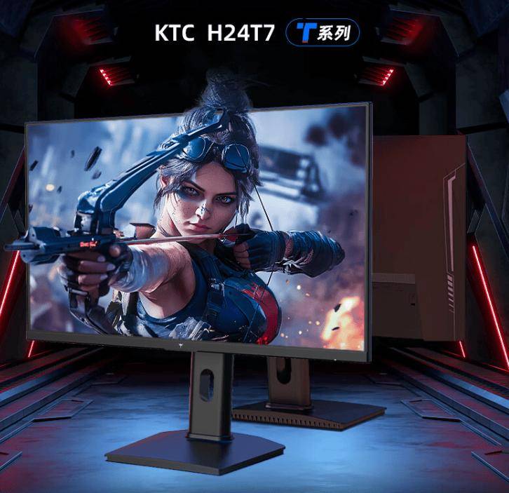 首发价 779 元，KTC 23.8 英寸 2K 180Hz 显示器 H24T7 发售