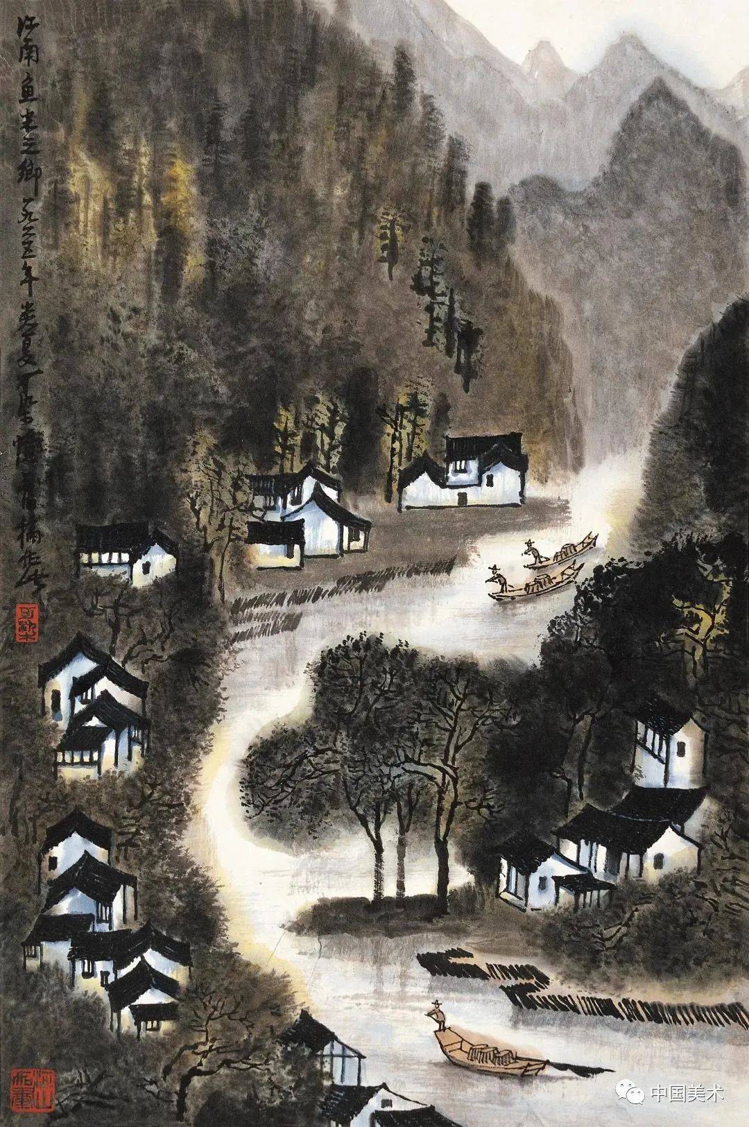 李可染的山水画(高清138图)