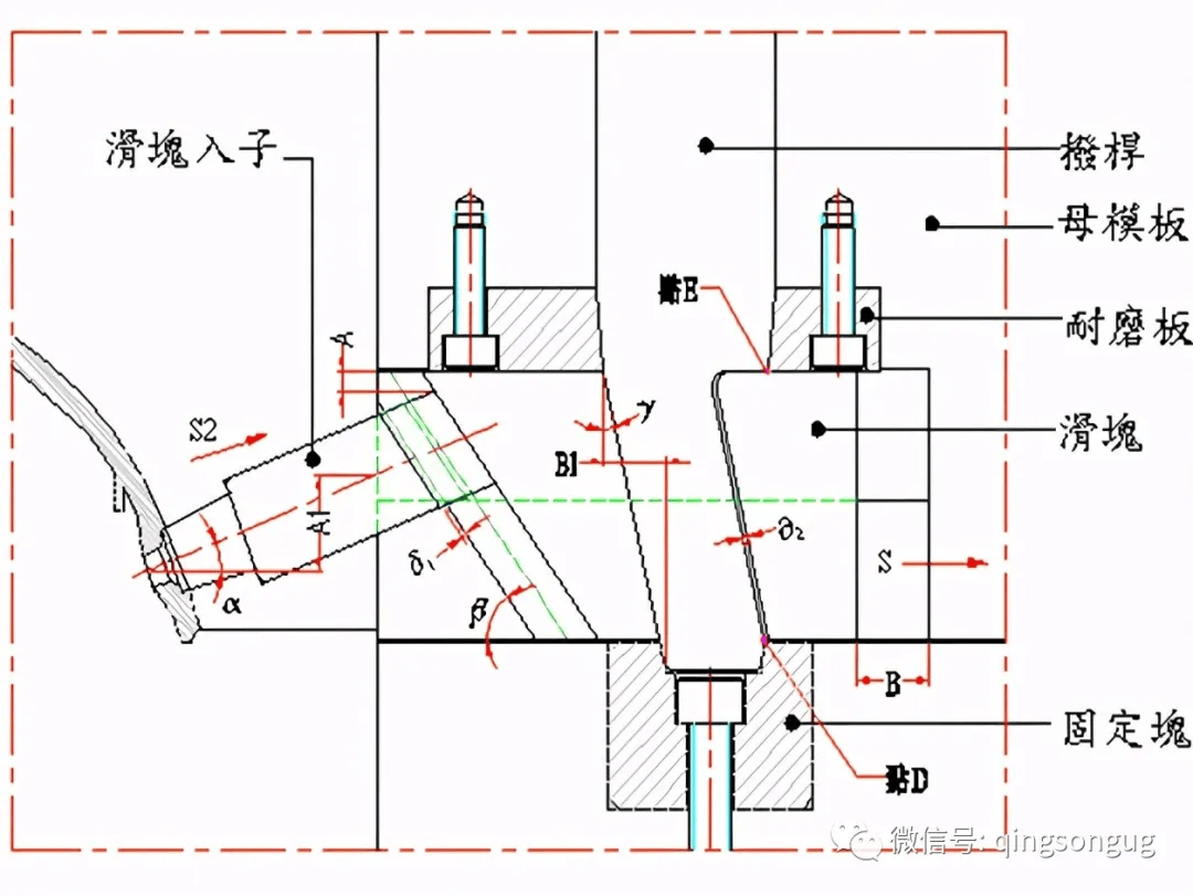 T型槽与滑块配合图片