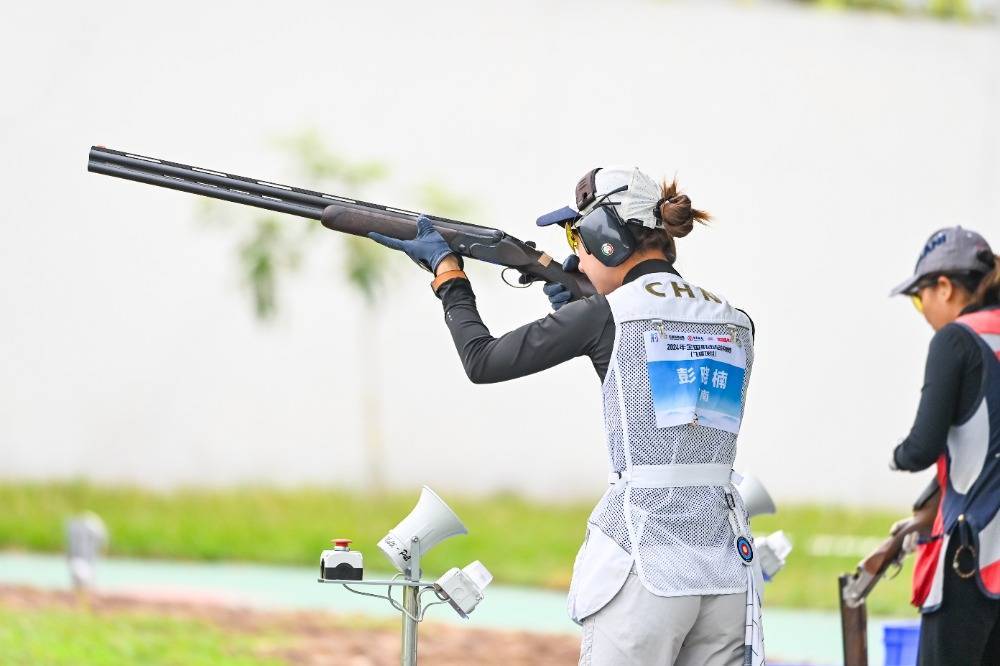 2024年全国射击总决赛(飞碟项目)在渝鸣枪开赛