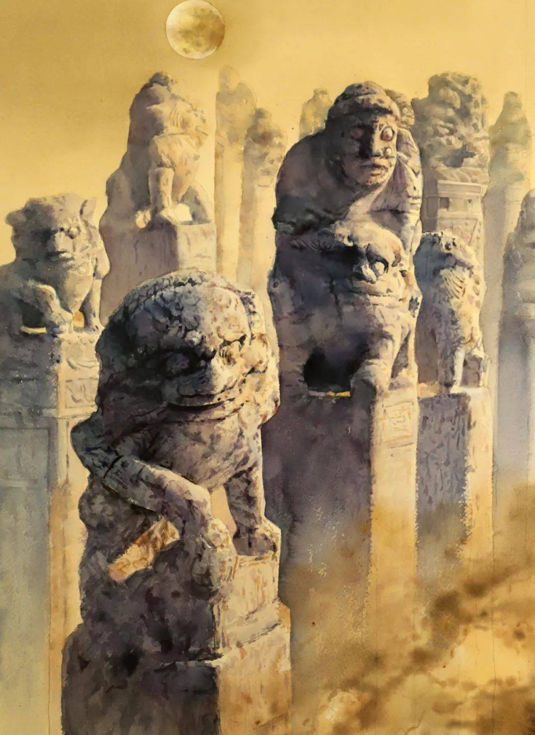 作品欣赏(二) | 第三届陕西水彩·粉画学术双年展