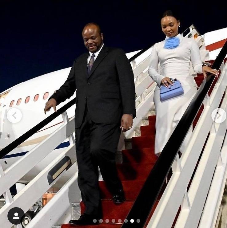 斯威士兰国王的第16位妻子,南非前总统的女儿,相差35岁"为爱而嫁"