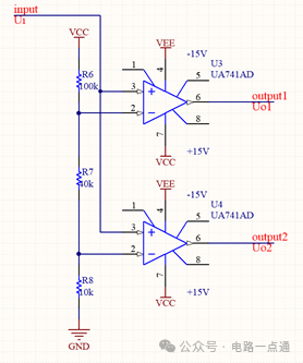 ua741运算放大器电路图图片