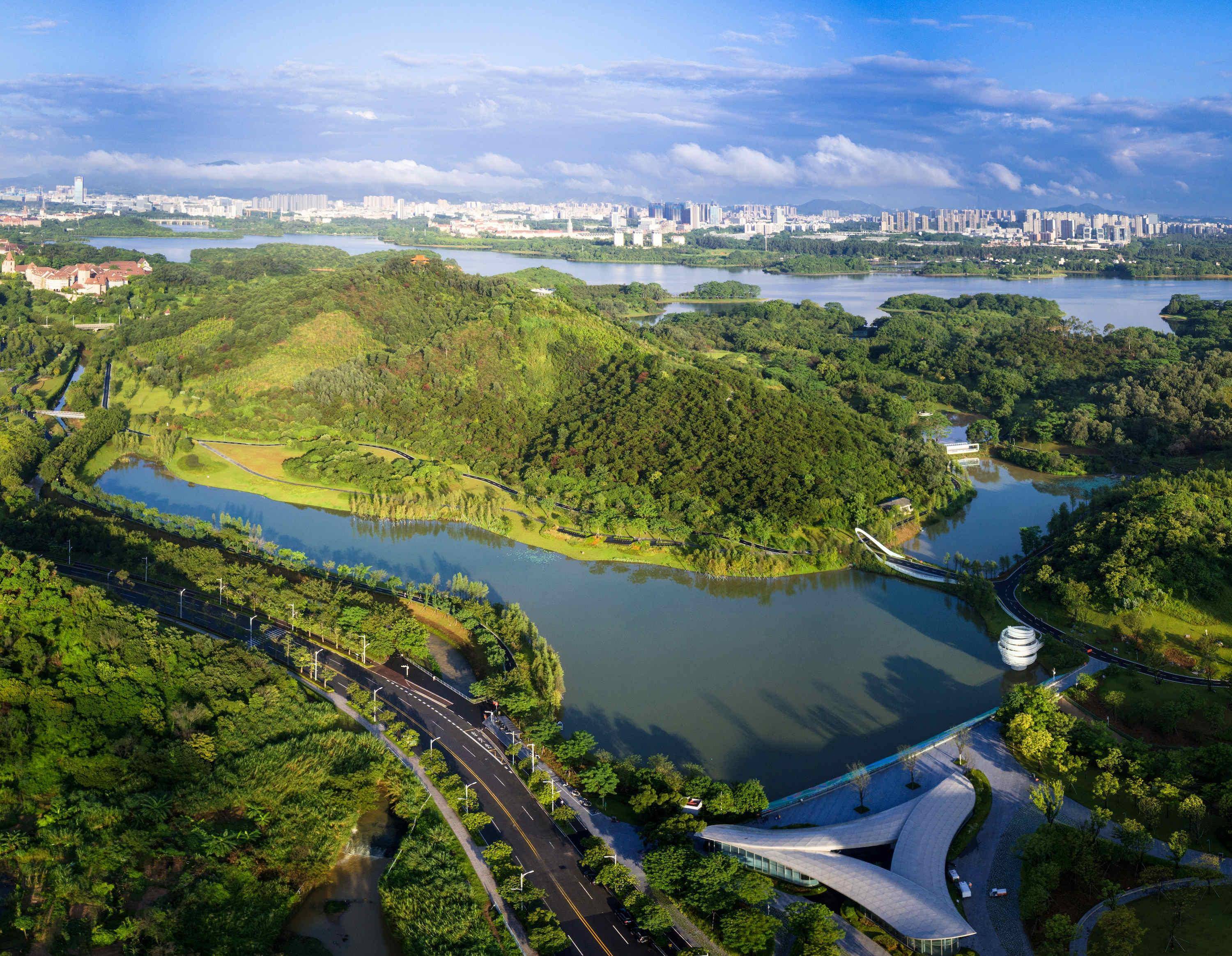 莞邑林长 | 东莞松山湖:扣好绿美发展第一粒扣子,终得凤凰栖梧桐