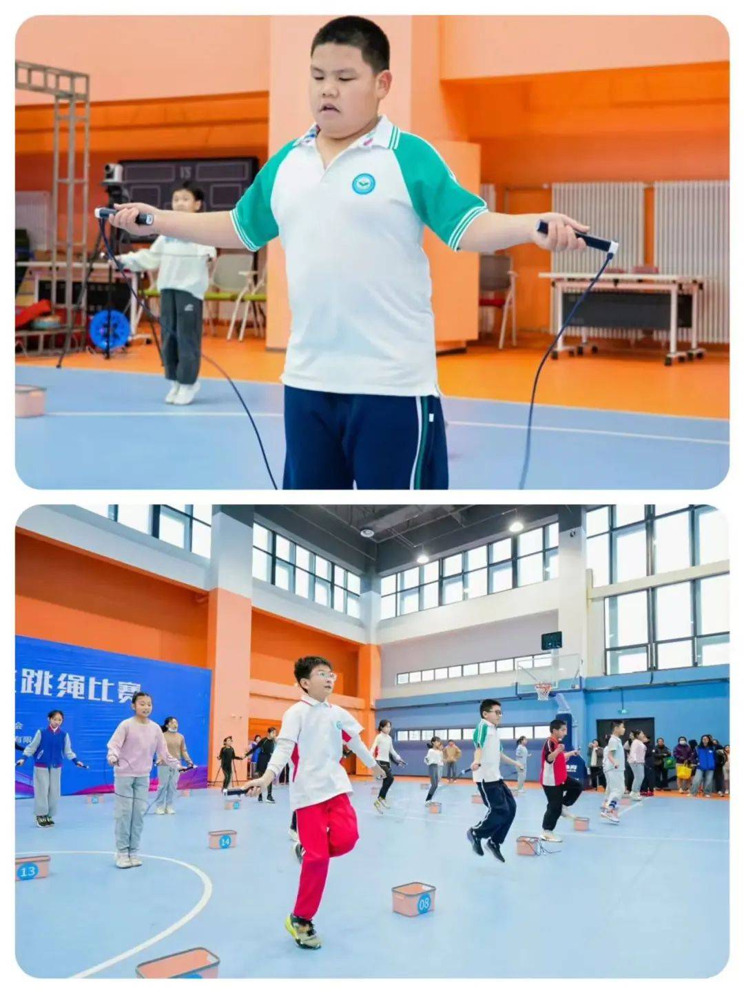 绳彩飞扬 跃动童年——高实学子代表队参加区级市级跳绳比赛