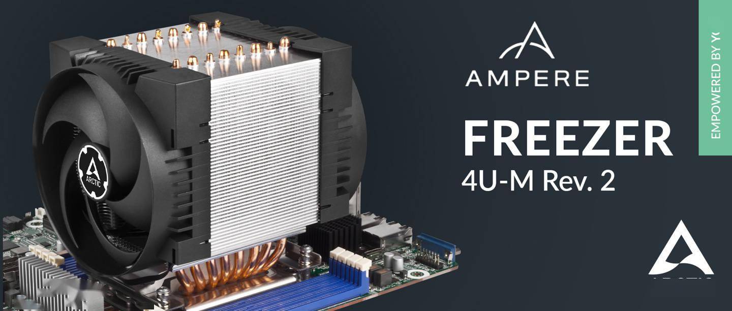 新增 Ampere Altera 平台支持，Arctic 推出新 Freezer 4U-M 风冷