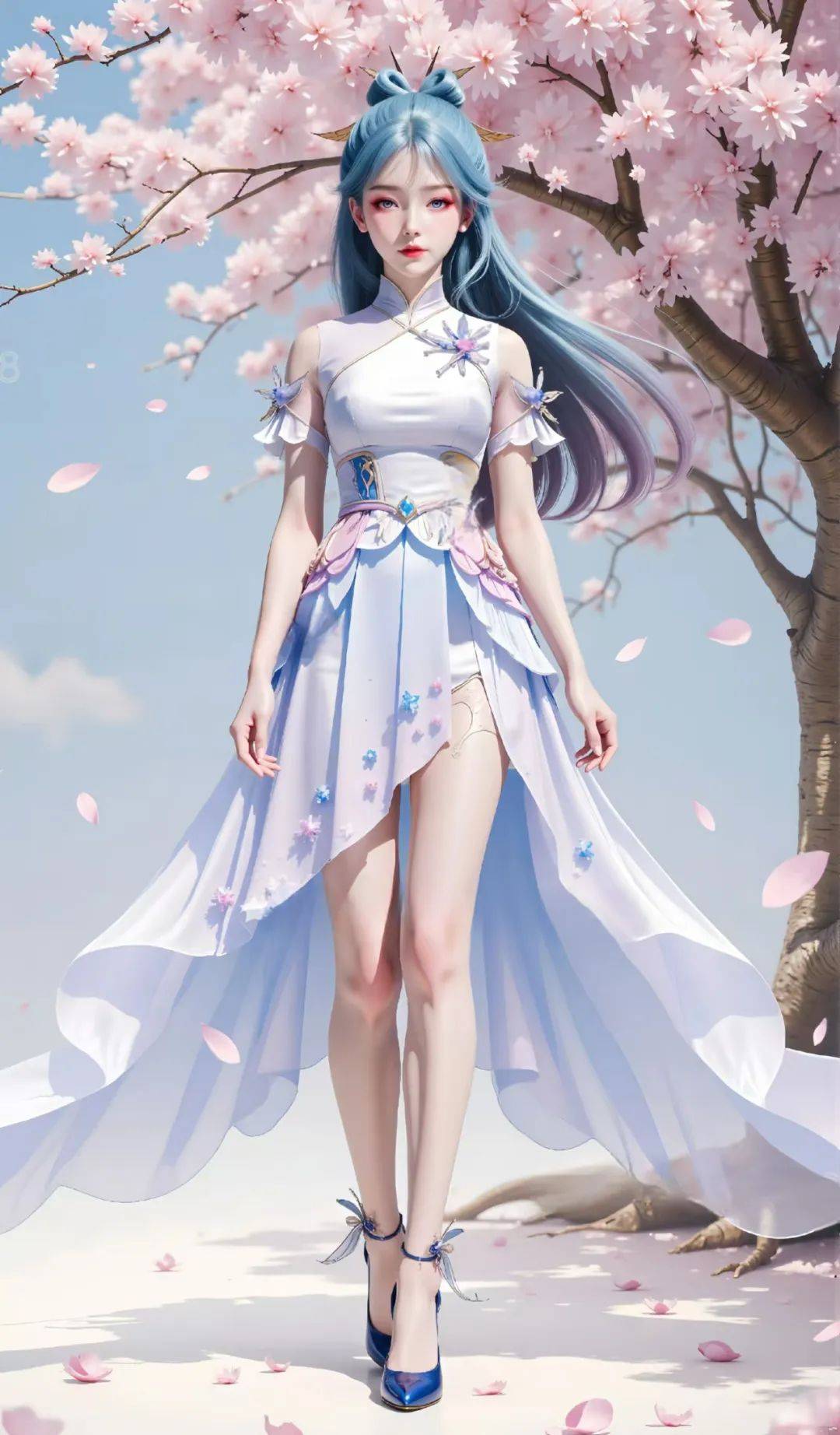 绝世唐门:王冬儿精美壁纸来了,第八张绝了,便宜霍雨浩了