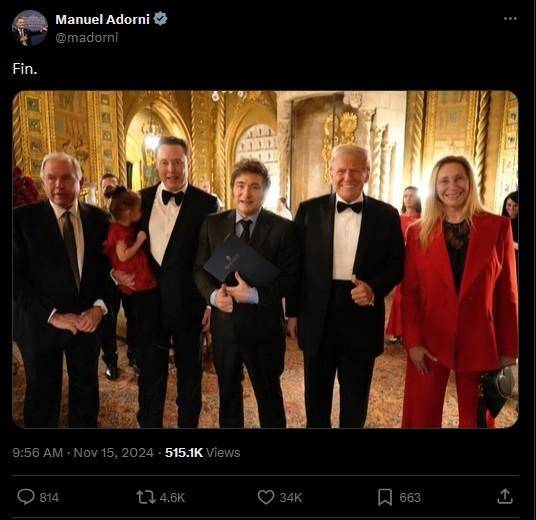 让阿根廷再次伟大前，阿版“特朗普”欠了一屁股债，求到正版头上