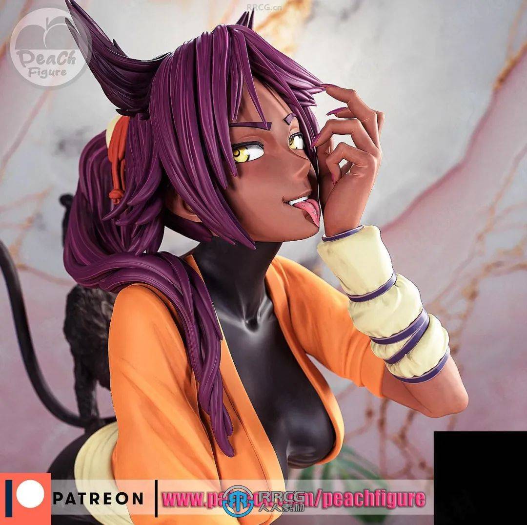 ピチピチに締まった戦闘服がキワドイ！ 「BLEACH」より四楓院夜