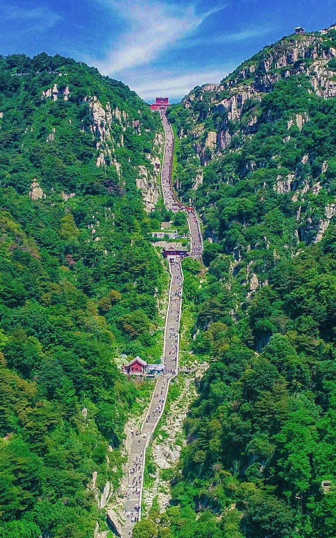 泰山八大景图片