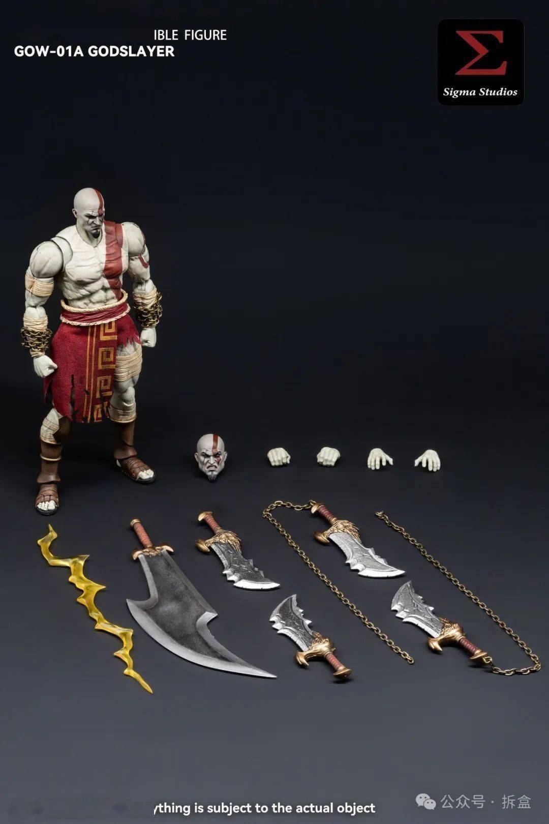 战神奎托斯18cm可动人偶,再现斯巴达之魂的英勇与愤怒!