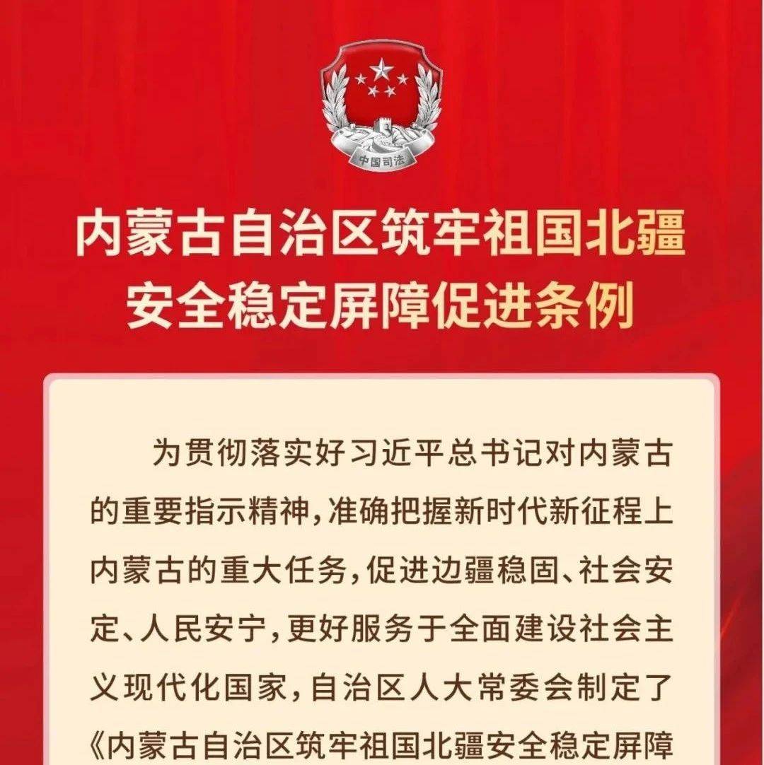 【一图读懂】《内蒙古自治区筑牢祖国北疆安全稳定屏障促进条例》_处分_职务_党组织