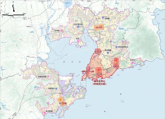 青岛中山路规划图图片