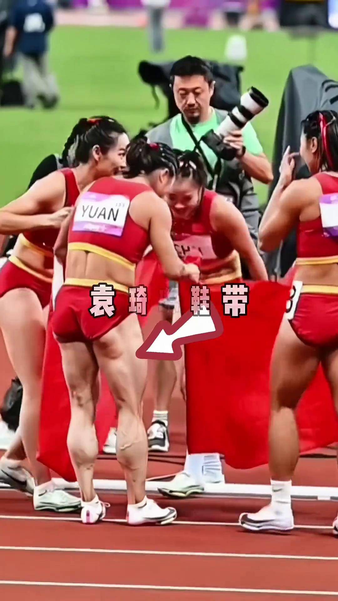 中国田径女飞人袁琦琦这大腿肌肉放在体坛是什么水平?