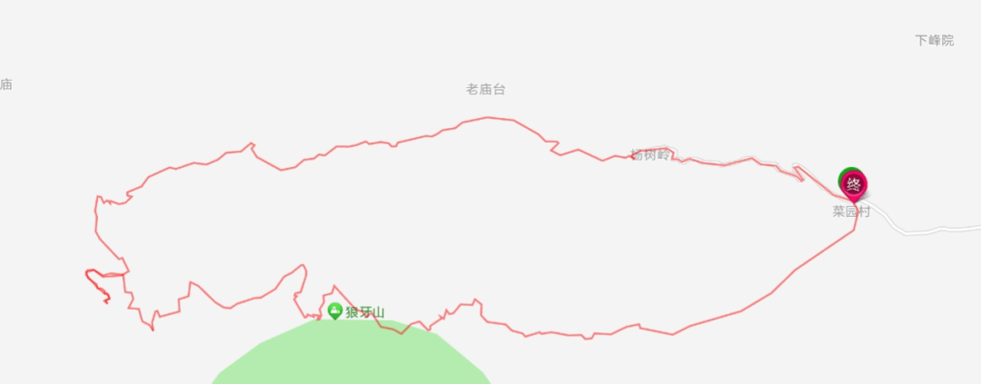 狼牙山旅游地图图片