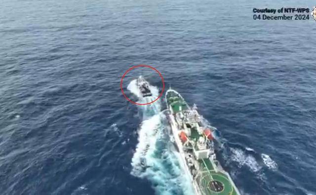 黄岩岛领海基线刚公布，菲律宾上门讨打，“硬接”我国海警水炮
