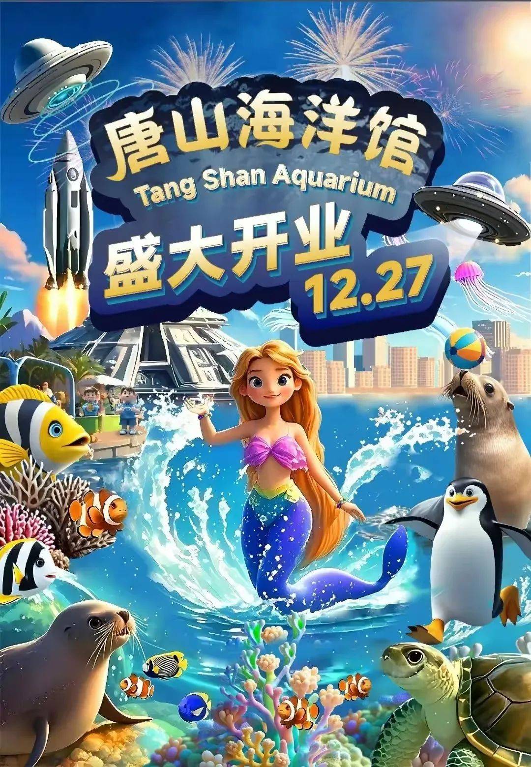 唐山海洋馆最新消息!