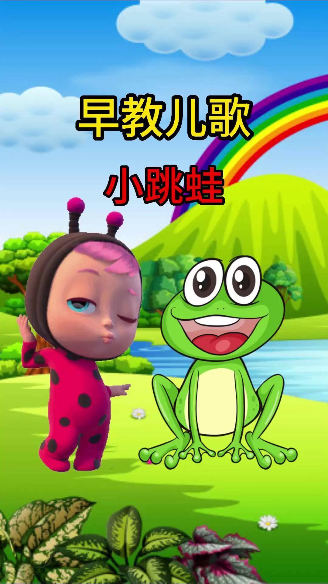 快乐的小跳蛙歌曲(快乐的一只小跳蛙歌词)