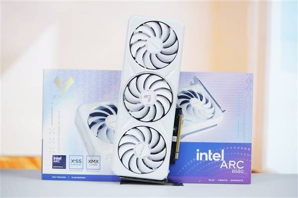 铭瑄Intel Arc B580 ICraft 12G显卡美图来袭，白昼炫光镀层尽显精致_性能_的设计_用户