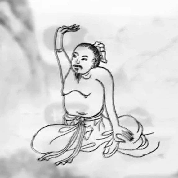 华山《无极图》稀世秘传无极拳--申圆子 调后天纯阳之精,返本还原(图文)_双掌_右掌_左脚