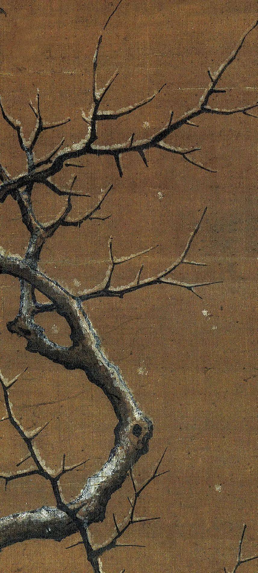 《雪树寒禽图》临摹技法解析|张伟民主编"名家讲名画"系列