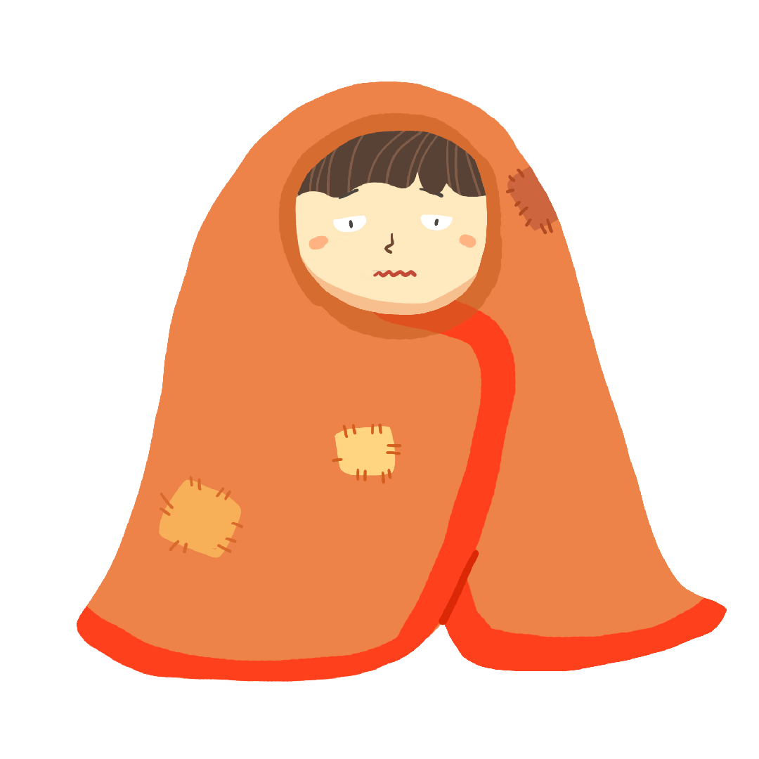 误区二 穿厚衣服蒙头睡觉冬季,有些户外工作人员为了抵御寒冷,会采取