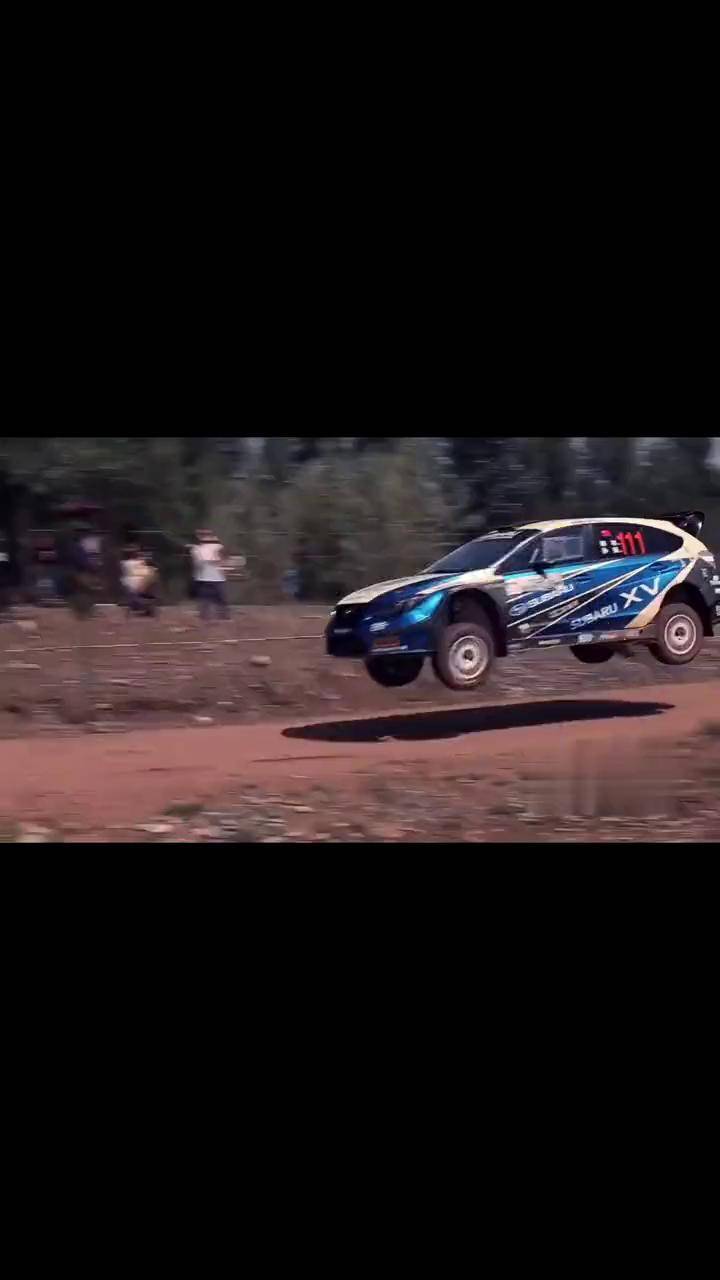 韩寒 crc 拉力赛车 斯巴鲁