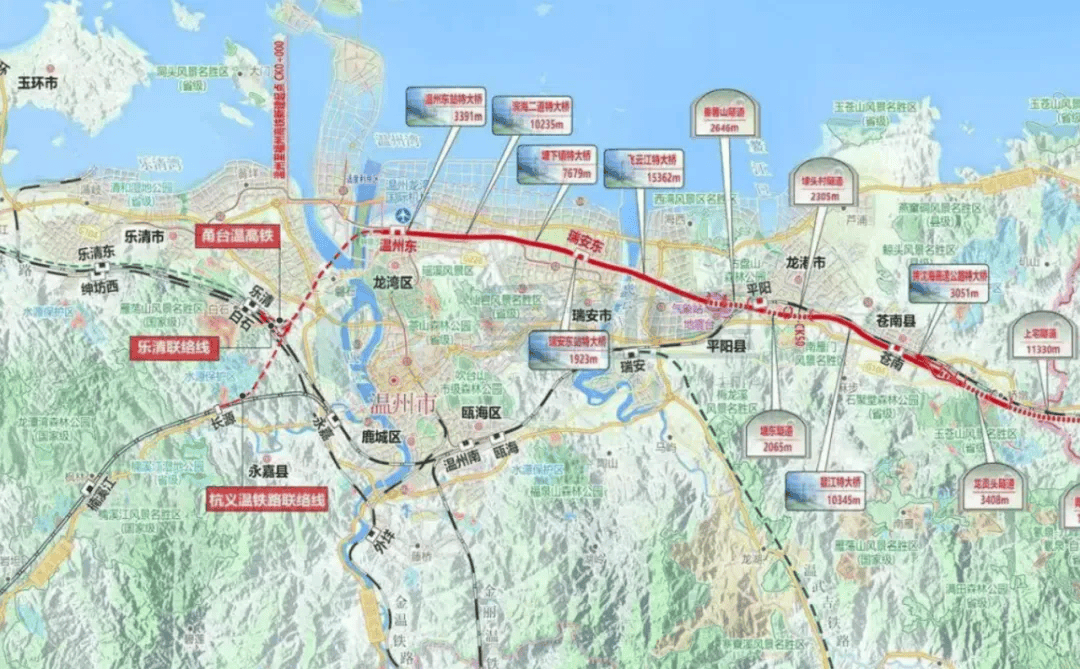 温福350高铁沿线车站图片